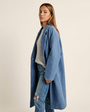 Evelina Long Elegant Trench Coat