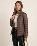 Freya Women's High Collar Quilted Jacket