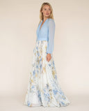 Calista Chic Long Sleeve Maxi Dress with Floral Print