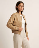Amira Women’s Cropped Bomber Jacket