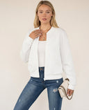 Amelia Modern Ribbed Long Sleeve Cardigan