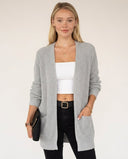 Amelie Knit Long Cardigan with Relaxed Silhouette